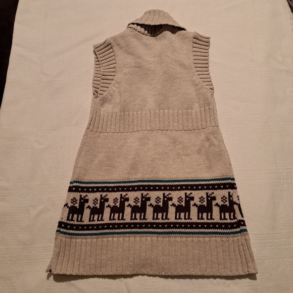 Tea Collection sweater vest girls size 12-18 months ? Tag size missing - Picture 4 of 5